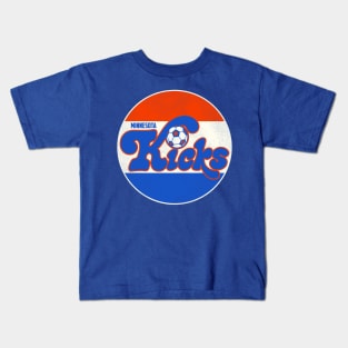 Defunct Minnesota Kicks Soccer Team Kids T-Shirt